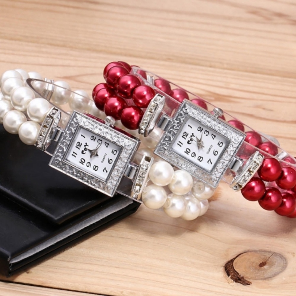 2 pearl watches
